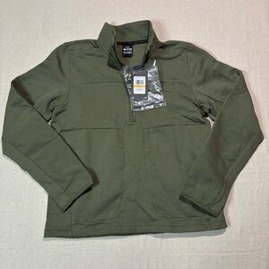 NWT Women’s Under Armour UA Rival Fleece Tactical Job 1/4 Zip Sweatshirt Sz Sm